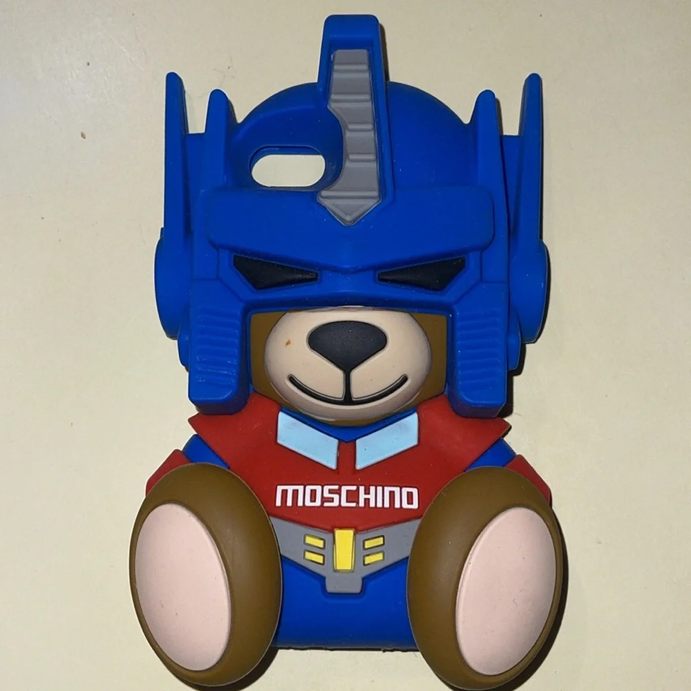 Moschino Transformer Teddy Bear iPhone Case